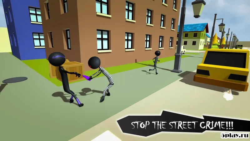Stickman Crime City Escape screenshot 4