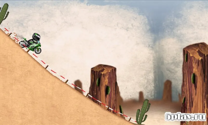 Stickman Downhill Motocross screenshot 4
