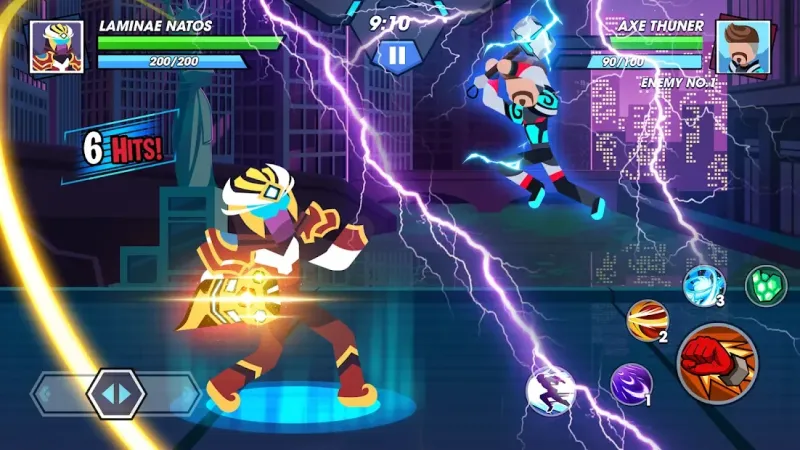 Stickman Fighter Infinity - Super Action Heroes 1.37 screenshot 3