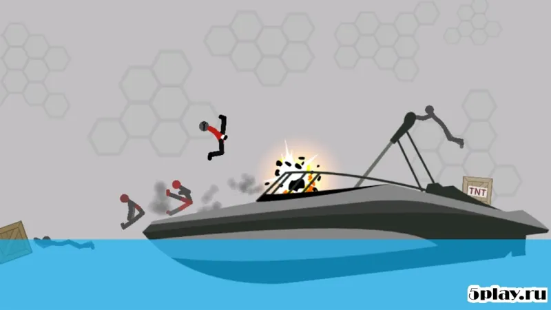 Stickman Flatout Epic screenshot 3