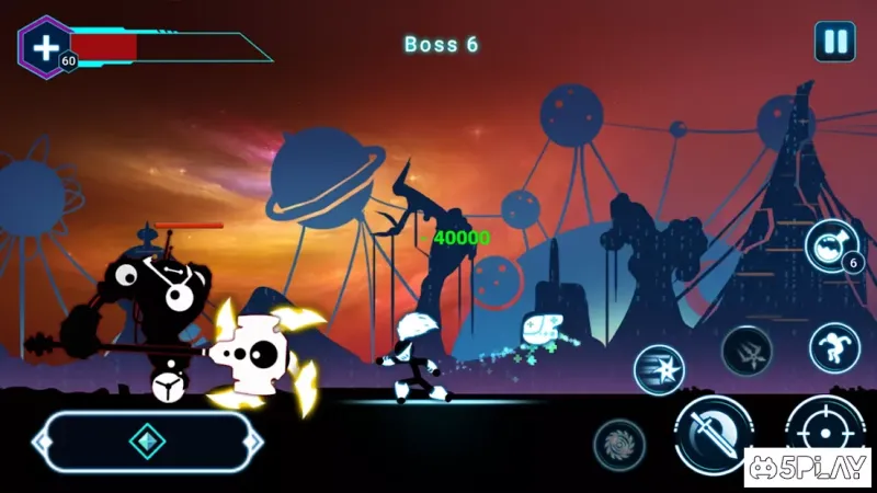 Stickman Ghost 2: Galaxy Wars screenshot 3