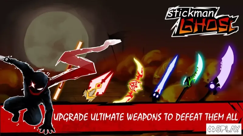 Stickman Ghost: Ninja Warrior Action Offline Game screenshot 1