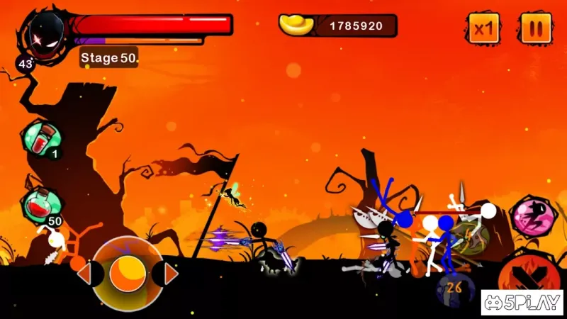 Stickman Ghost: Ninja Warrior Action Offline Game screenshot 3
