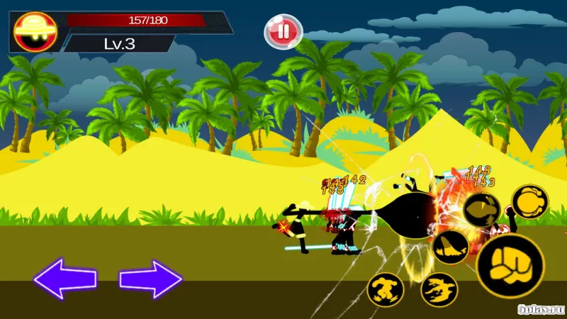 Stickman Hero - Pirate Fight screenshot 3