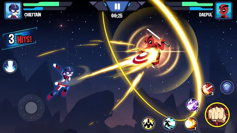 Stickman Heroes Fight - Super Stick Warriors 1.2.0 screenshot 2