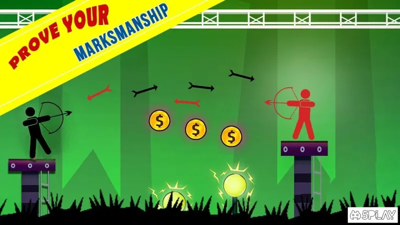 Stickman Ninja Archer Fight screenshot 2