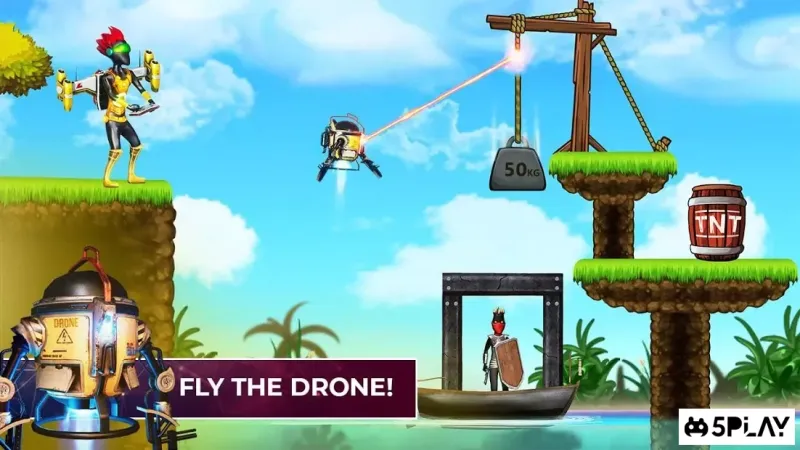 Stickman Reborn - Free Puzzle Shooting Games 2020 screenshot 3