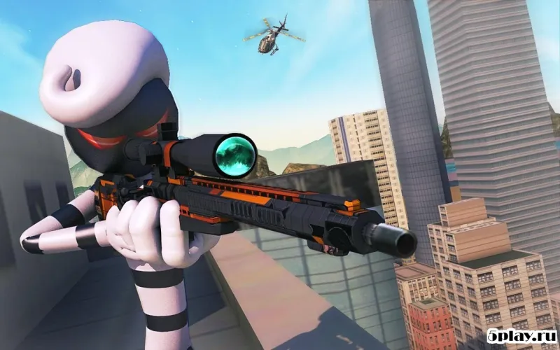 Stickman Shooting Shadow Survival screenshot 1