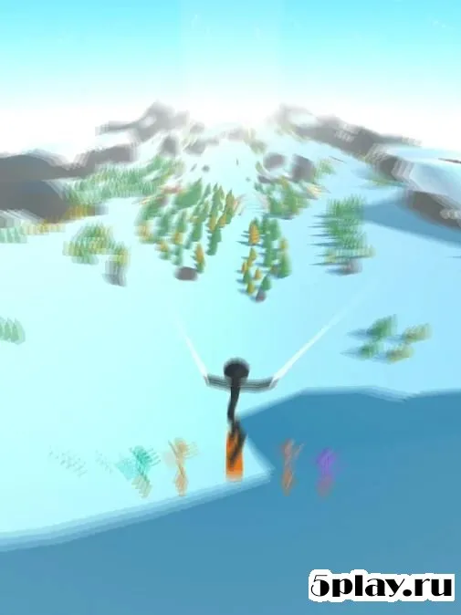 Stickman Snow Ride screenshot 2