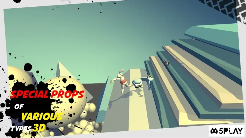 Stickman Turbo Dismounting 3D screenshot 2