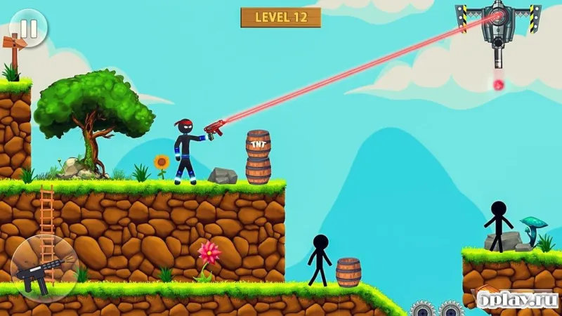 Stickman vs Stickman : Shotgun Shooting 1.0 screenshot 2