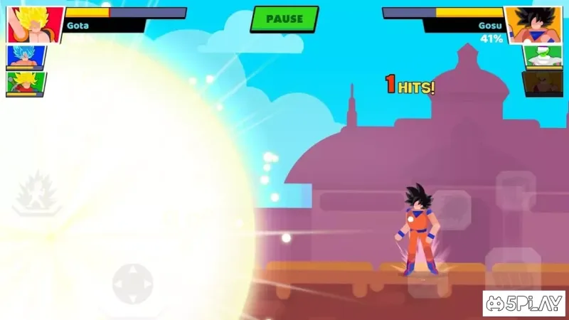 Stickman Warriors: Fighter Street VIP screenshot 1