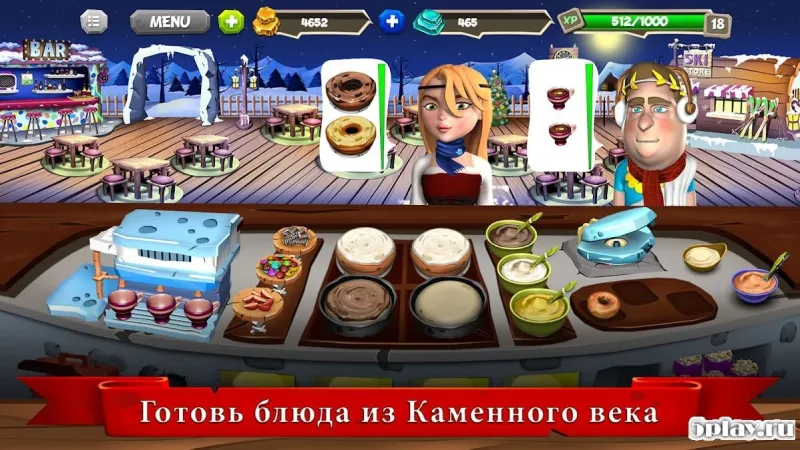 StoneAgeChef: Безумная игра о ресторане и готовке 1.0 screenshot 3