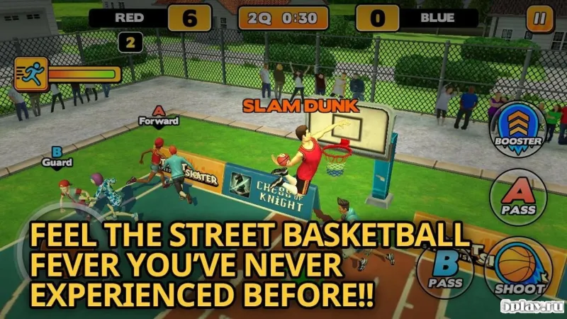 Street Dunk 3 on 3 Basketball screenshot 1