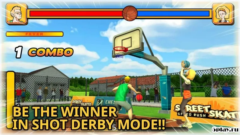Street Dunk 3 on 3 Basketball screenshot 2