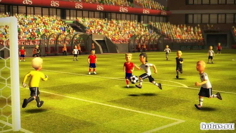 Striker Soccer Euro 2012 Pro screenshot 1