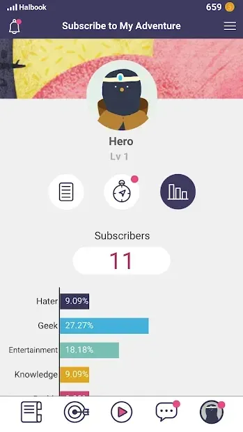 Subscribe to My Adventure 1.7.0 screenshot 4