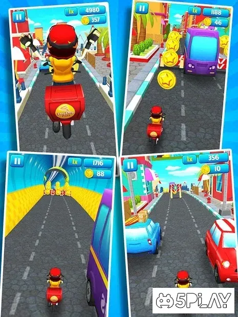 Subway Scooters Free - Run Race 9.4.0 screenshot 1