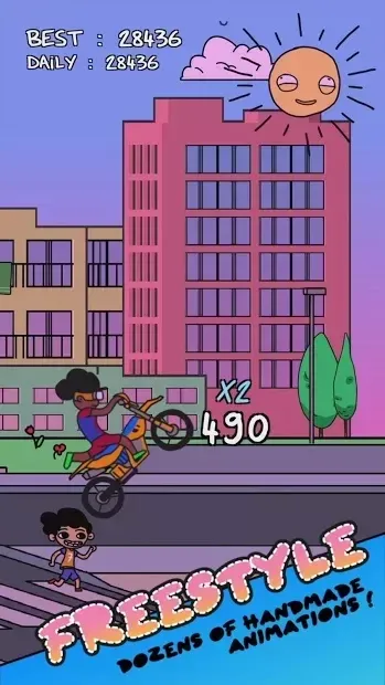 Summer Wheelie screenshot 2