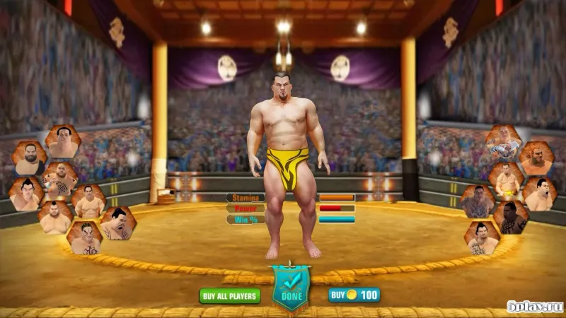 Sumo Stars Wrestling 2018 screenshot 1