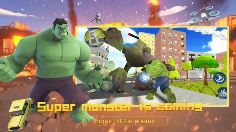 Super City Hero：Crime City Battle v21 screenshot 1
