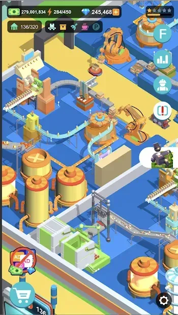 Super Factory-Tycoon Game 2.3.6 screenshot 1