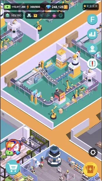 Super Factory-Tycoon Game 2.3.6 screenshot 3