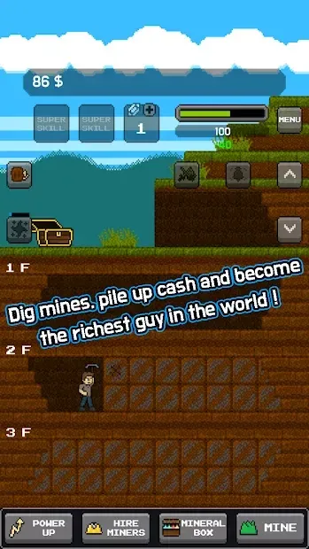 Super Miner : Grow Miner 1.3.3 screenshot 1