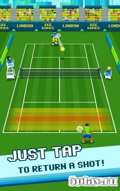 Super One Tap Tennis screenshot 1