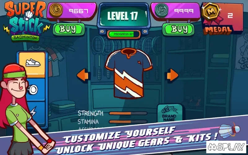 Super Stick Badminton screenshot 3