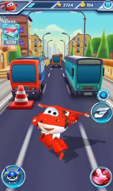 Super Wings : Jett Run 2.7 screenshot 1