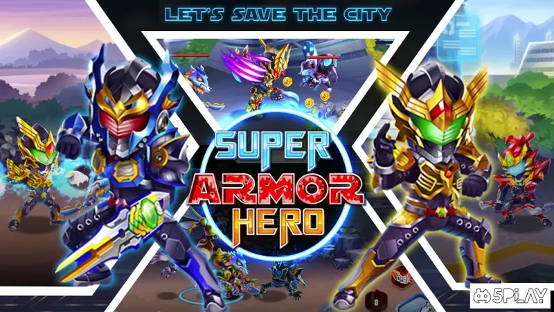 Superhero Armor: City War - Robot Fighting Premium screenshot 1