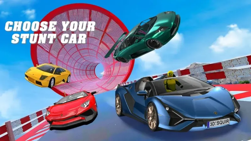 Superhero Car Stunts - Racing Car Games 1.0.21 screenshot 3
