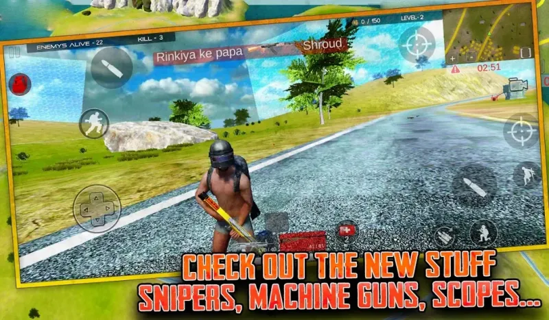 Survival: Fire Battlegrounds v12 screenshot 3