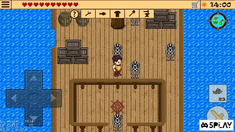 Survival RPG 2 - The temple ruins adventure screenshot 1