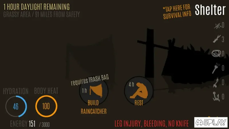 Survive - Wilderness survival screenshot 3