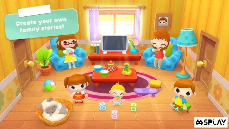 Sweet Home Stories - My family life play house screenshot 1