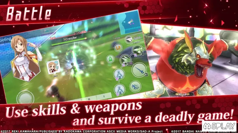 Sword Art Online: Integral Factor screenshot 1