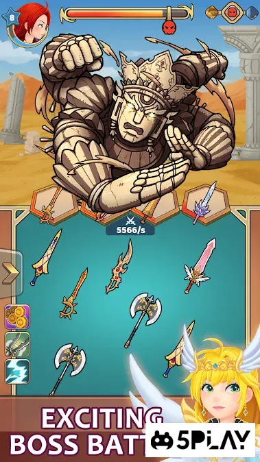 Sword Hero: Idle RPG Clicker screenshot 4