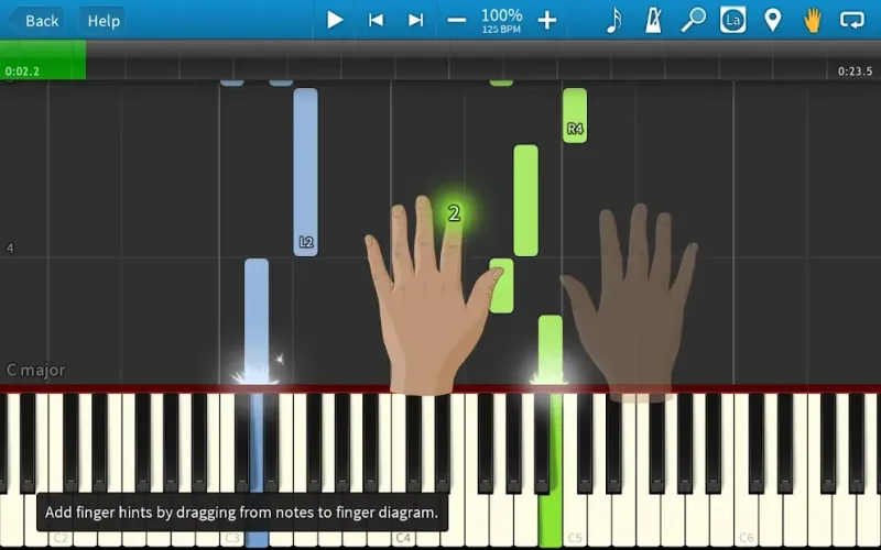Synthesia screenshot 2