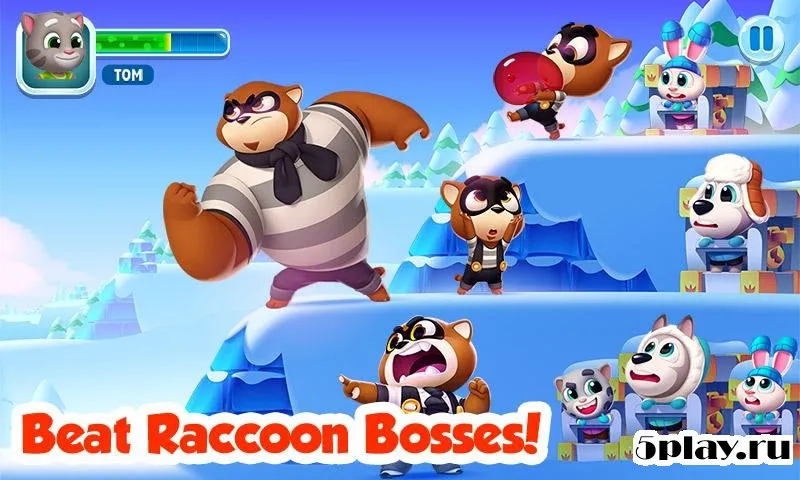 Talking Tom Splash Force screenshot 1