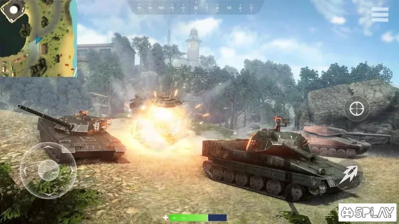 TANK BATTLE ROYALE screenshot 2