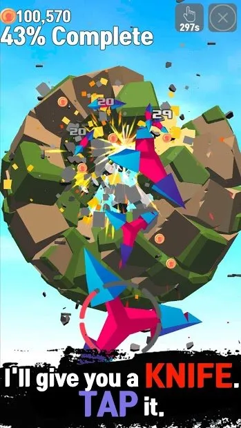 Tap knife VIP screenshot 2