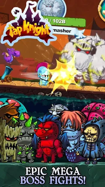 Tap Knight - RPG Idle-Кликер Эпичная Сага 1.56 screenshot 2