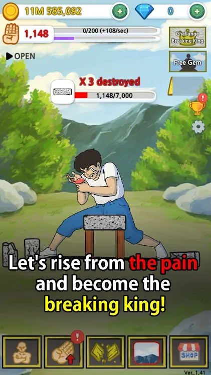 Tap Tap Breaking: Break Everything Clicker Game 1.77 screenshot 3