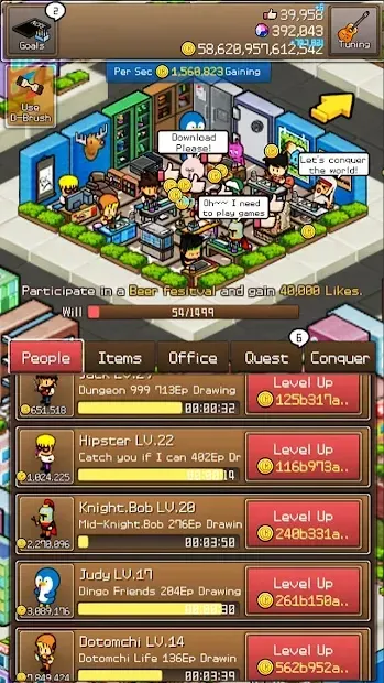 Tap Tap Cartoon - Cartoon999 v2.03 screenshot 4