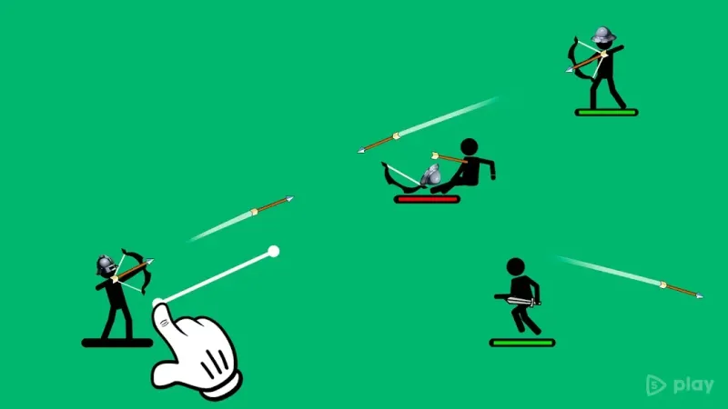 The Archers 2: Стикмены Лучники, Игры на Двоих и 1 v1.7.6.5.7 screenshot 1