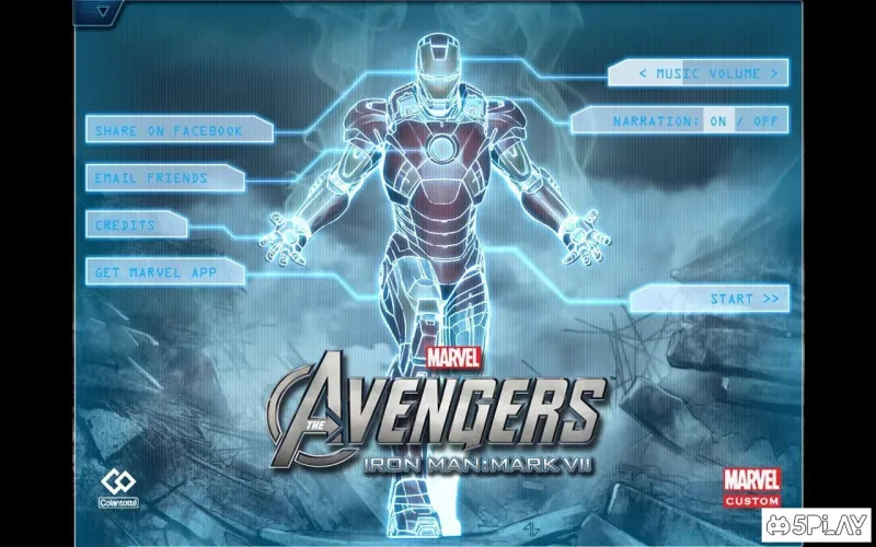 The Avengers-Iron Man Mark VII screenshot 1