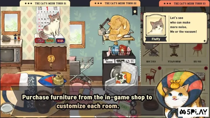 The cat's meow town screenshot 1