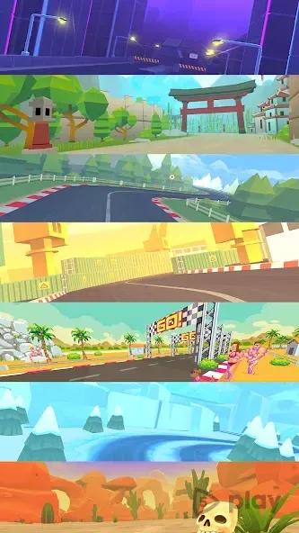 Thumb Drift — Furious Car Drifting & Racing Game 1.7.0 screenshot 1